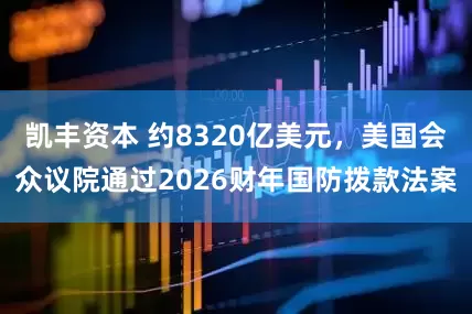 凯丰资本 约8320亿美元，美国会众议院通过2026财年国防拨款法案